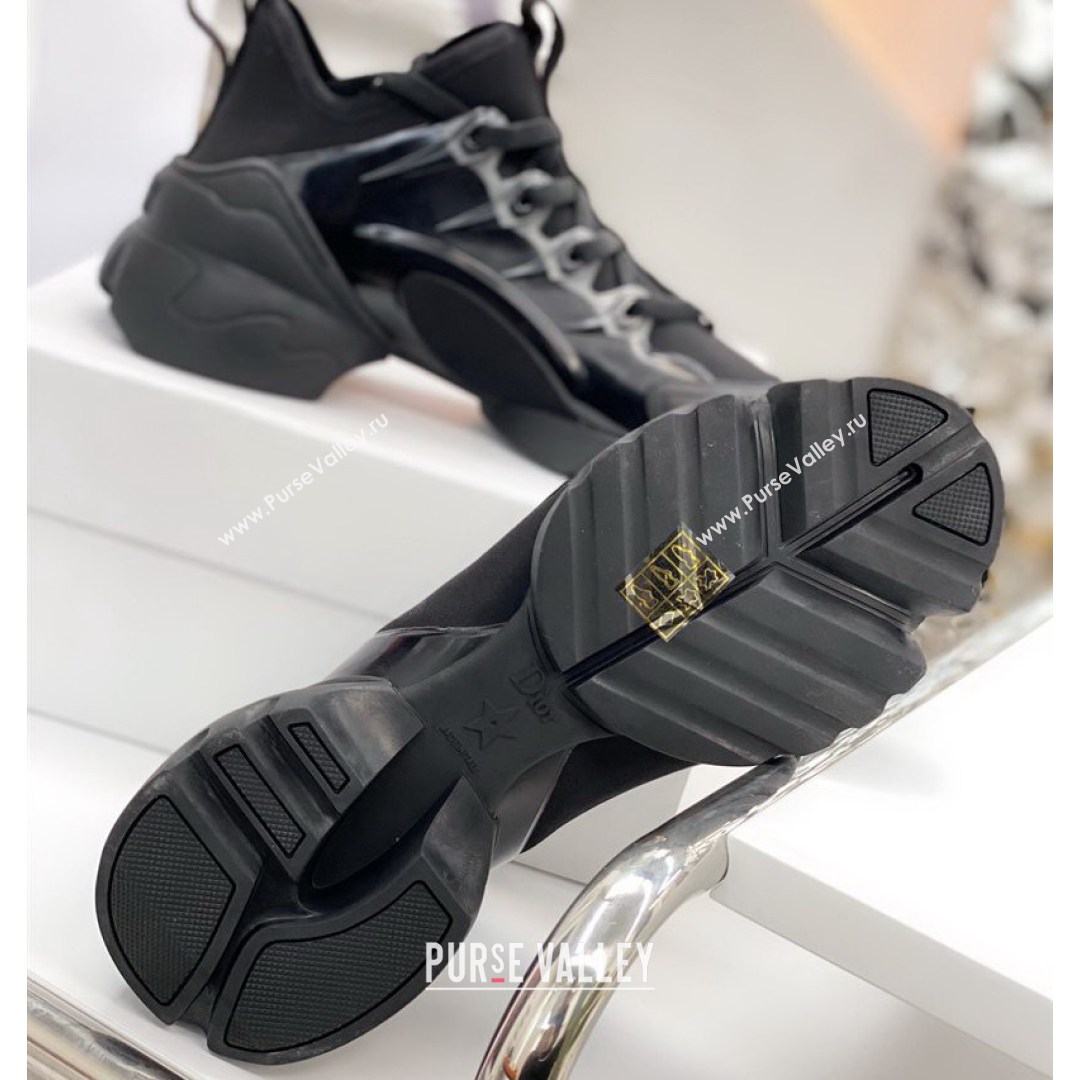 Dior D-Connect Sneaker in Technical Fabric DS7 Black 2021 (KW-210816058)