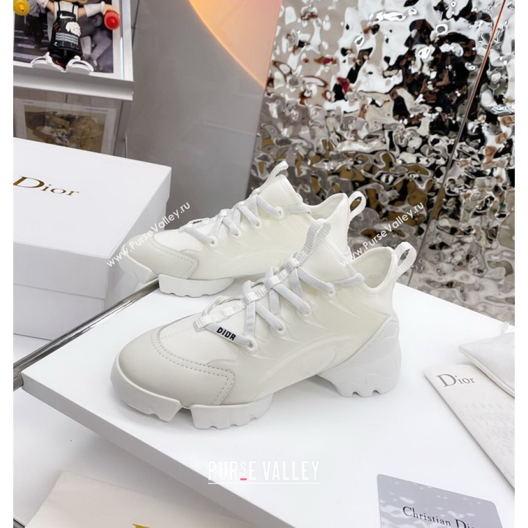 Dior D-Connect Sneaker in Technical Fabric DS6 White 2021 (KW-210816057)