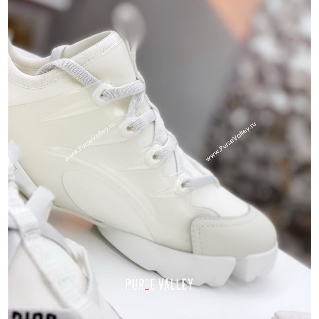 Dior D-Connect Sneaker in Technical Fabric DS6 White 2021 (KW-210816057)