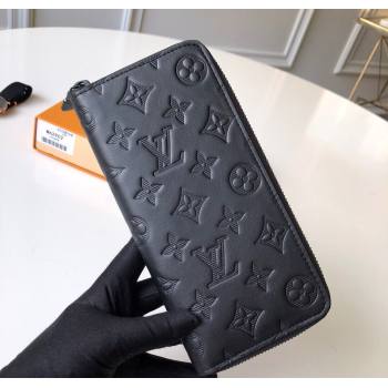 Louis Vuitton Zippy Vertical Wallet in Monogram Leather Black 2025 M62902 (KI-250811005)