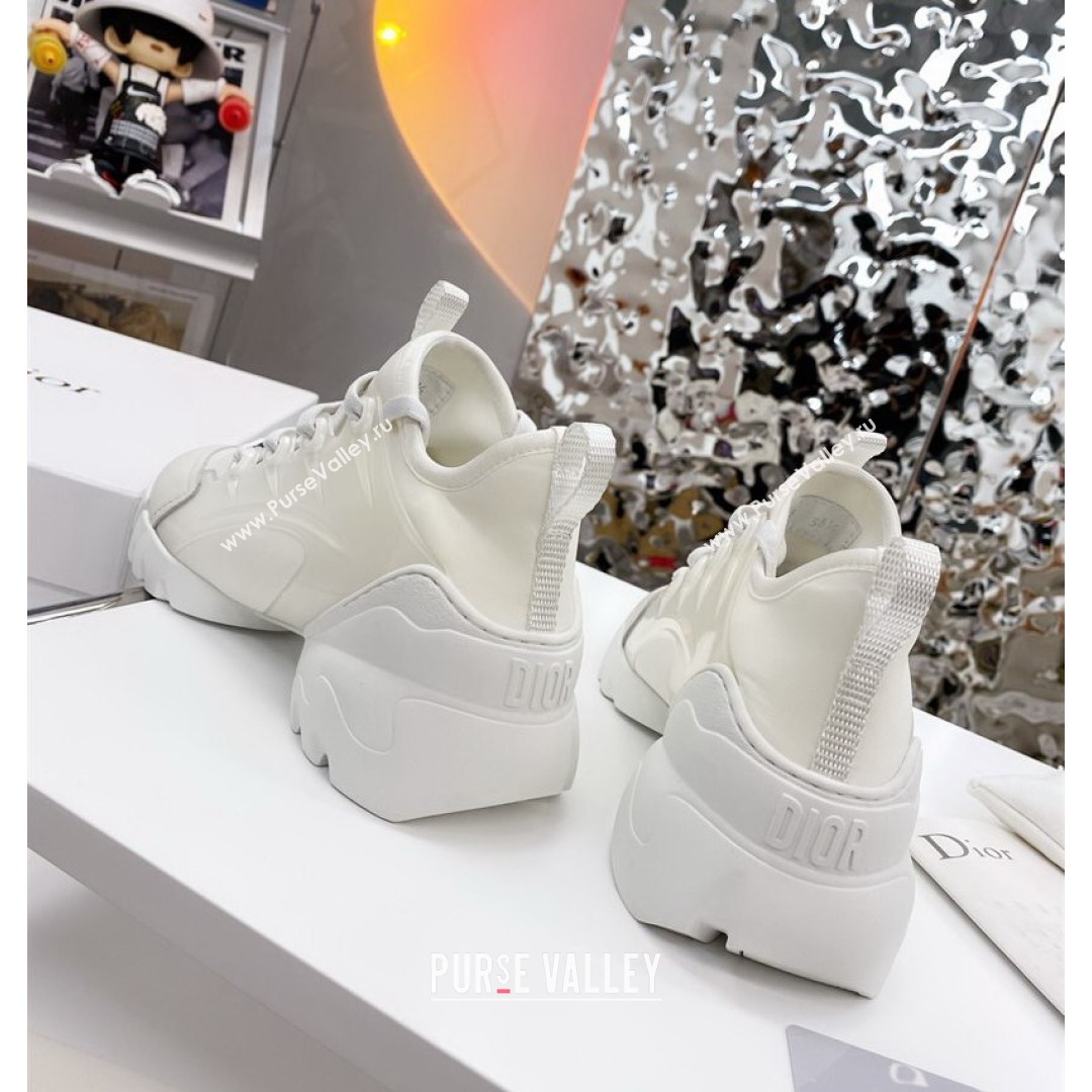 Dior D-Connect Sneaker in Technical Fabric DS6 White 2021 (KW-210816057)