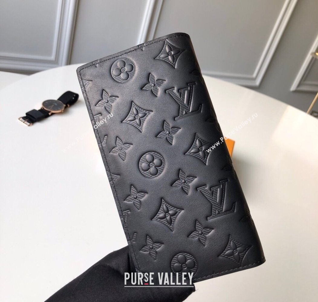 Louis Vuitton Brazza Wallet in Monogram Leather Black 2025 M62900 (KI-250811006)