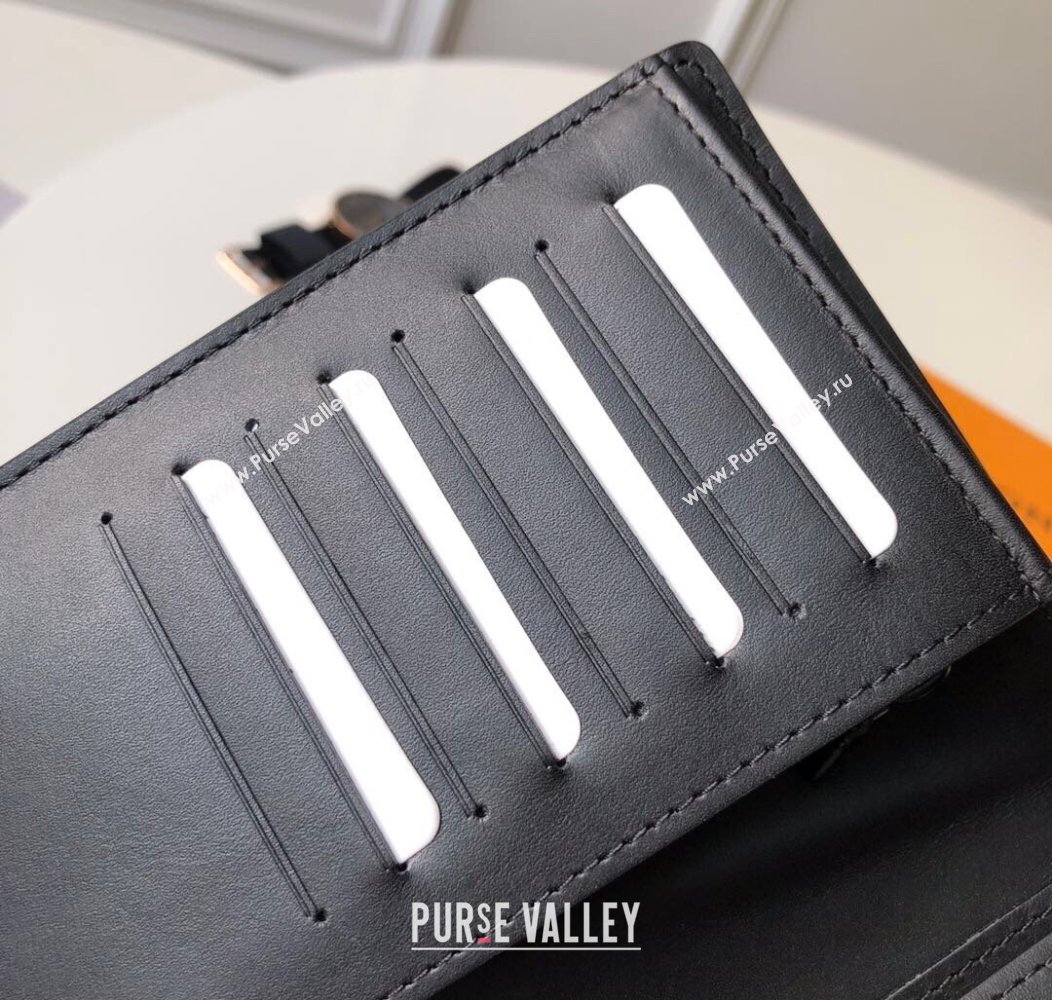 Louis Vuitton Brazza Wallet in Monogram Leather Black 2025 M62900 (KI-250811006)