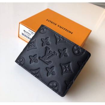 Louis Vuitton Multiple Wallet in Monogram Leather Black 2025 M62901 (KI-250811007)