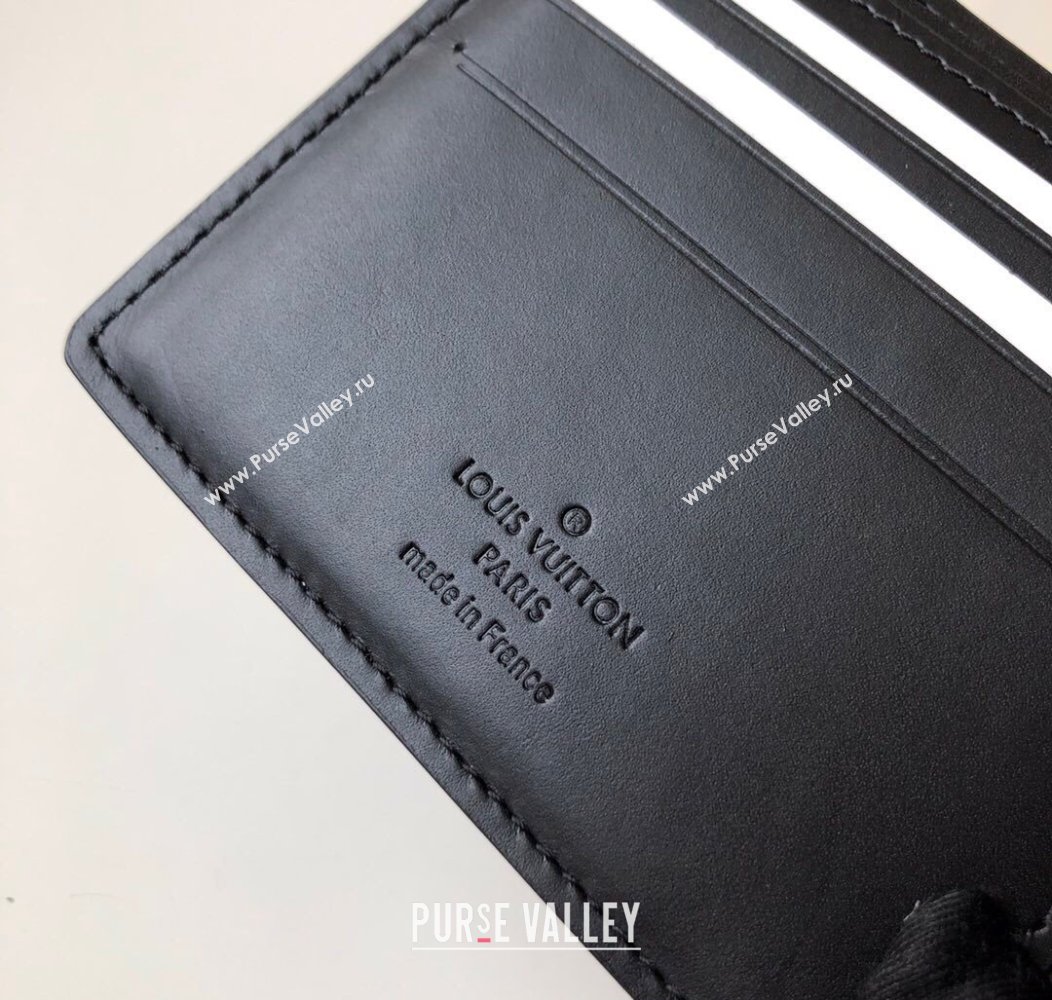 Louis Vuitton Multiple Wallet in Monogram Leather Black 2025 M62901 (KI-250811007)