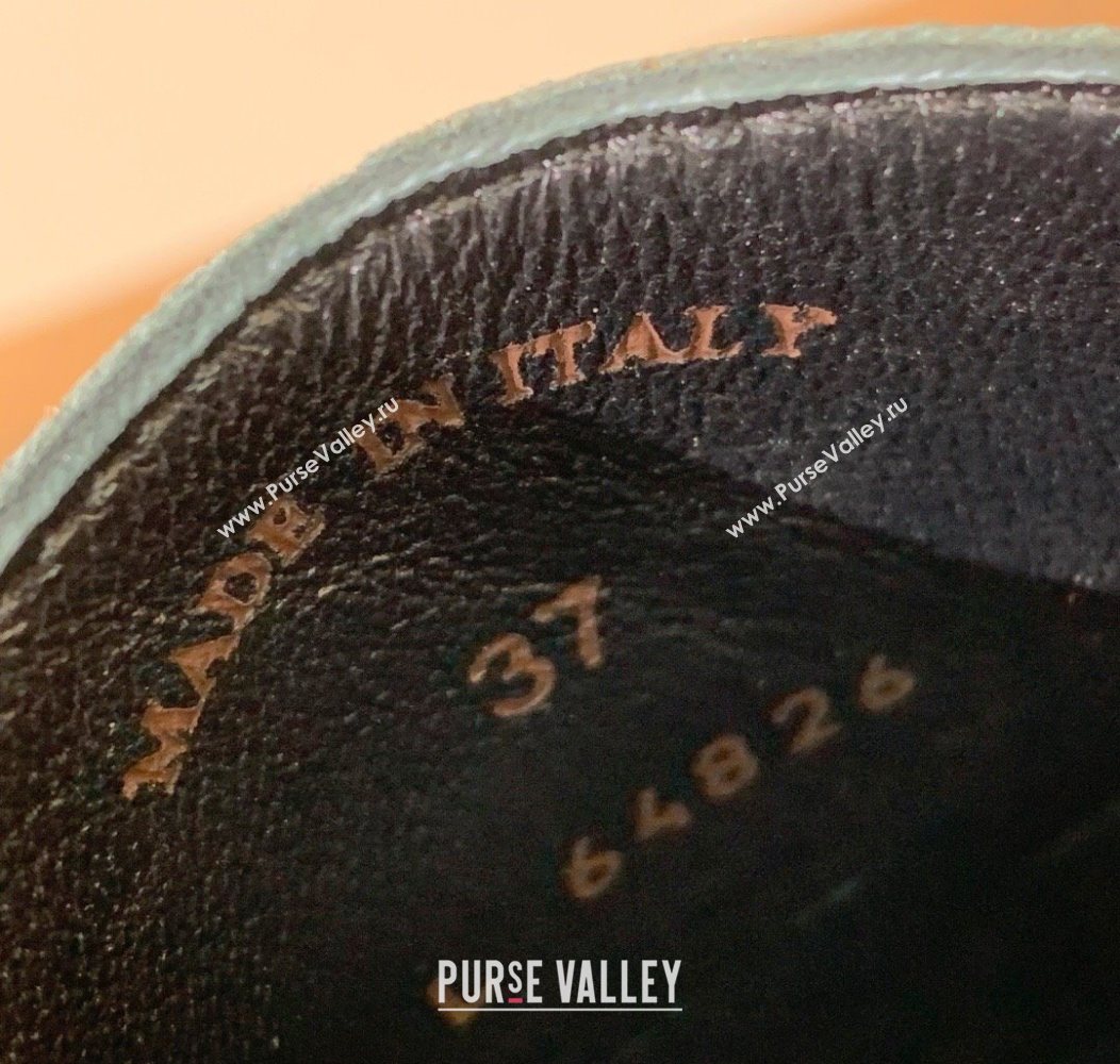 Loro Piana Charms Walk Babouche Loafer Mules in Grained Calfskin Leather Black 2025 LP121102 (HH-251211044)