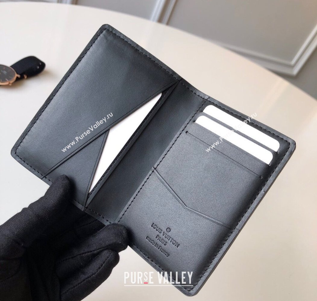 Louis Vuitton Monogram Shadow Wallet in Monogram Leather Black 2025 M62899 (KI-250811008)