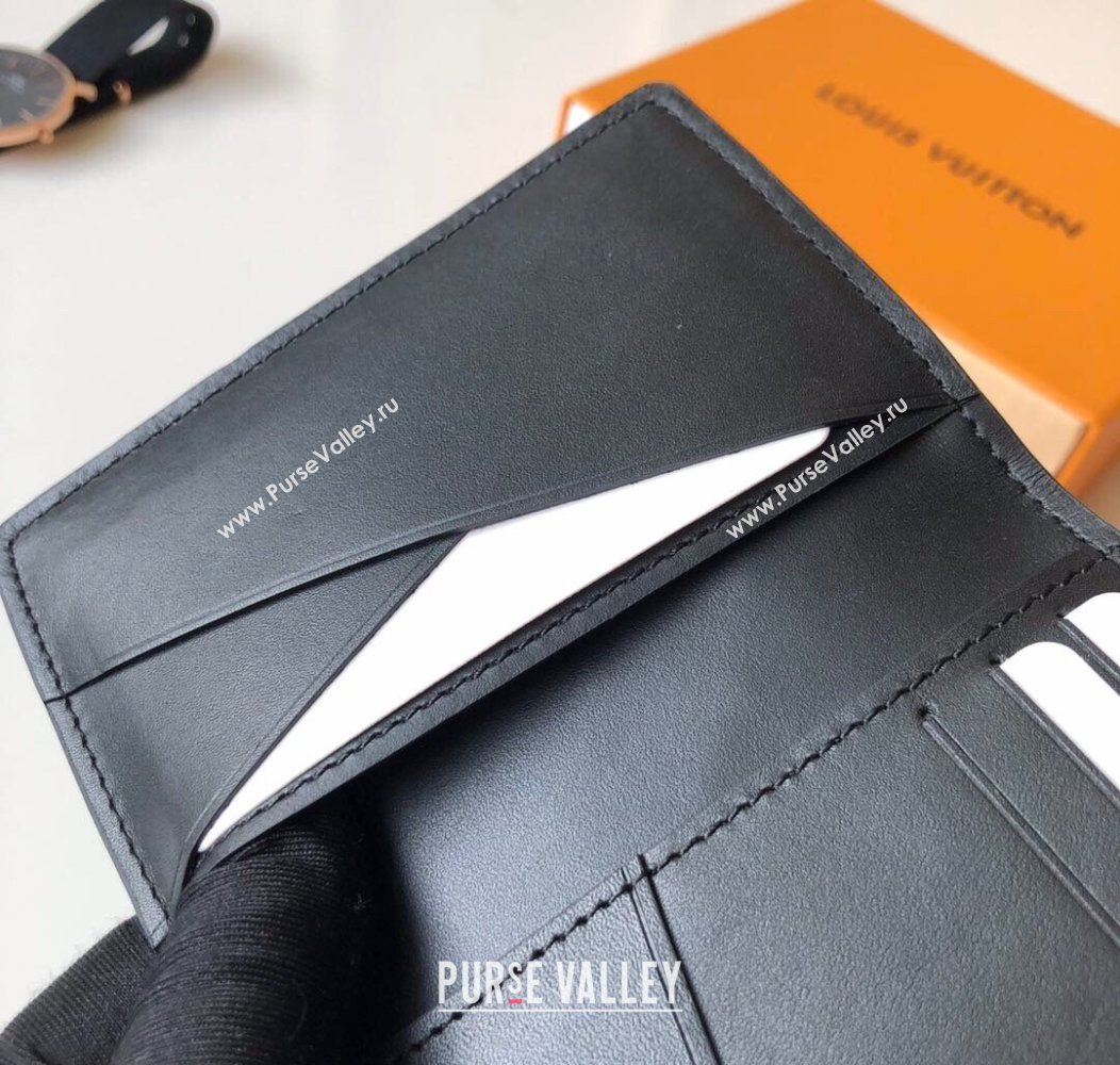 Louis Vuitton Monogram Shadow Wallet in Monogram Leather Black 2025 M62899 (KI-250811008)