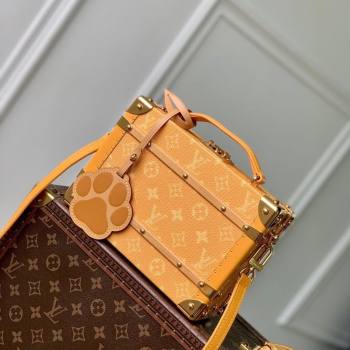 Louis Vuitton Handle Trunk bag in Monogram Heritage Canvas Yellow M12458 2025 (KI-250811009)
