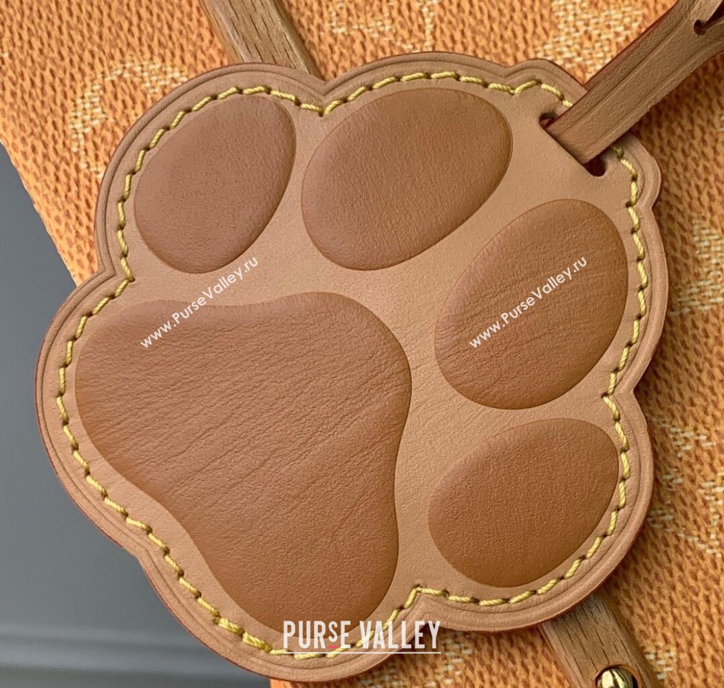 Louis Vuitton Handle Trunk bag in Monogram Heritage Canvas Yellow M12458 2025 (KI-250811009)