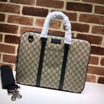 Gucci GG Canvas Business Bag 451169 Beige 2021 (DLH-21090301)