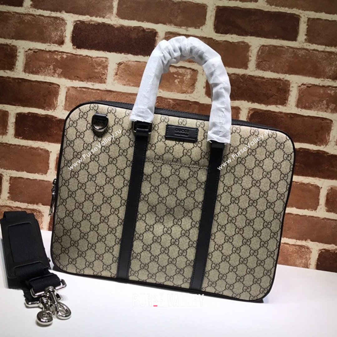 Gucci GG Canvas Business Bag 451169 Beige 2021 (DLH-21090301)