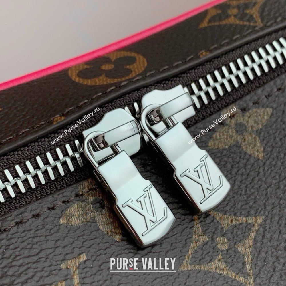 Louis Vuitton Nice Mini Vanity Case in Monogram Canvas M12650 Pondichery Pink 2025 (K-25010201)