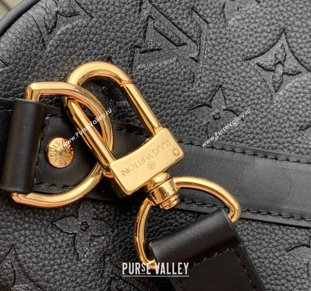 Louis Vuitton Keepall Bandoulière 45 Bag in Giant Monogram Leather M45532 Black 2021 (KI-21101525)