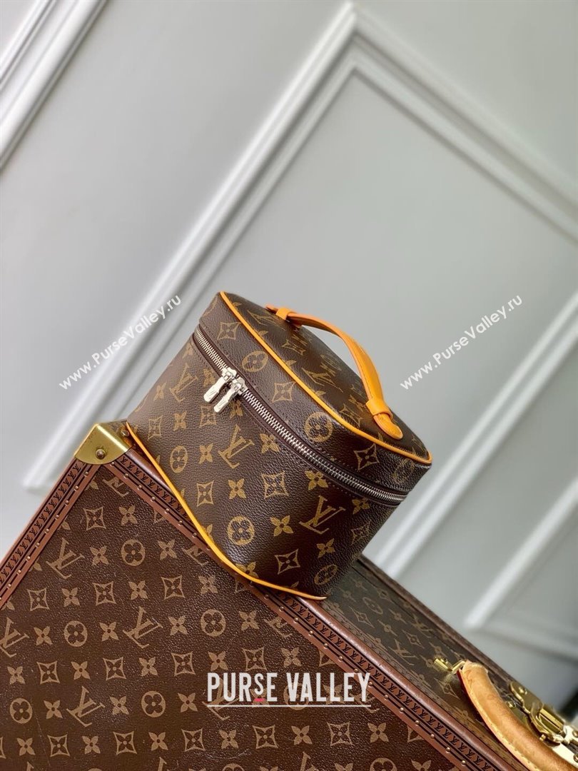 Louis Vuitton Nice Mini Vanity Case in Monogram Canvas M12654 Yellow 2025 (K-25010202)