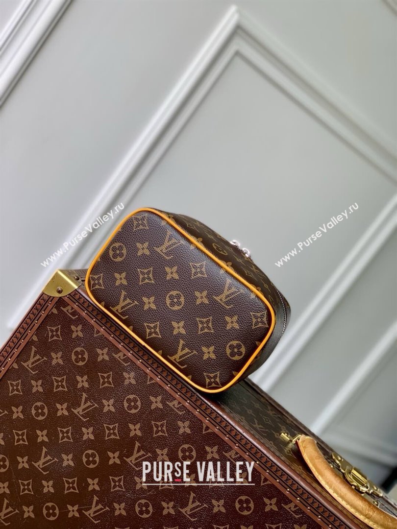 Louis Vuitton Nice Mini Vanity Case in Monogram Canvas M12654 Yellow 2025 (K-25010202)