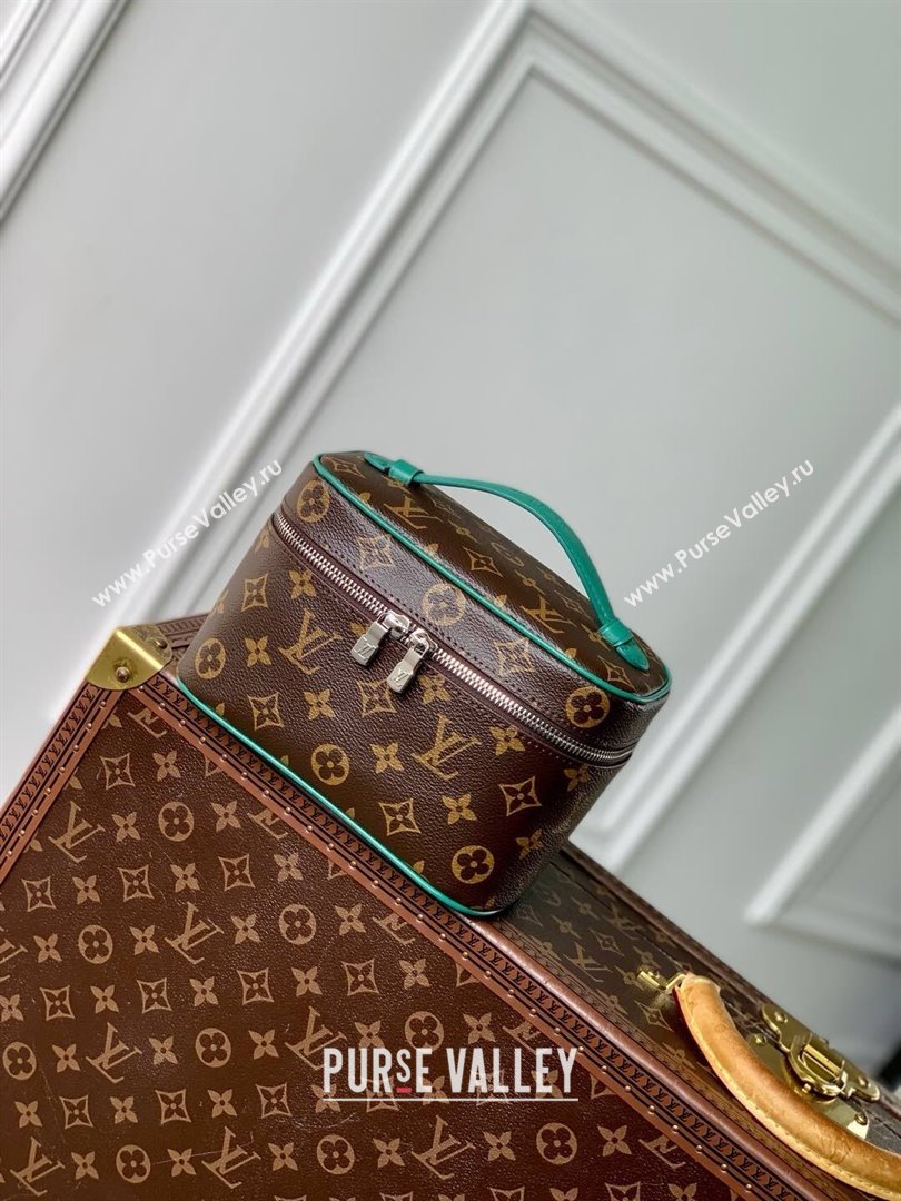 Louis Vuitton Nice Mini Vanity Case in Monogram Canvas M12647 Green 2025 (K-25010203)