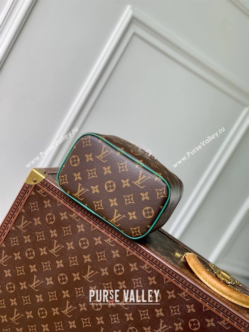 Louis Vuitton Nice Mini Vanity Case in Monogram Canvas M12647 Green 2025 (K-25010203)