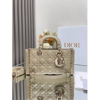Dior Lady D-Joy Medium Bag in Cannage Lambskin Beige2 2025 M9250 (XXG-250806057)
