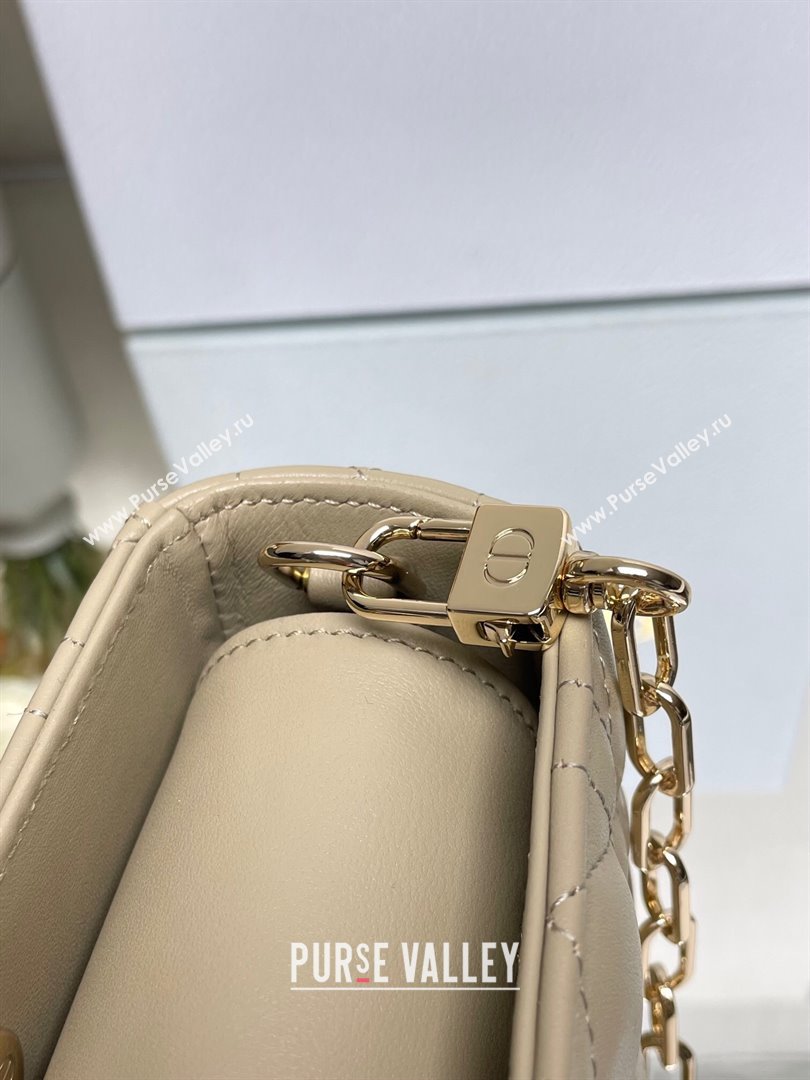 Dior Lady D-Joy Medium Bag in Cannage Lambskin Beige2 2025 M9250 (XXG-250806057)