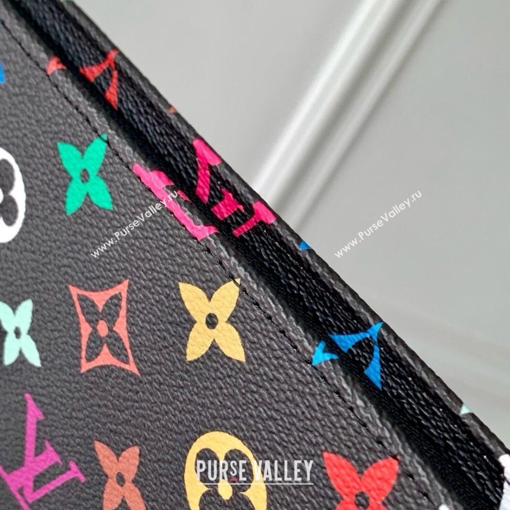 Louis Vuitton LV x TM Toiletry Pouch in Multicolored Monogram Canvas M13746 Black 2025 (K-25010206)