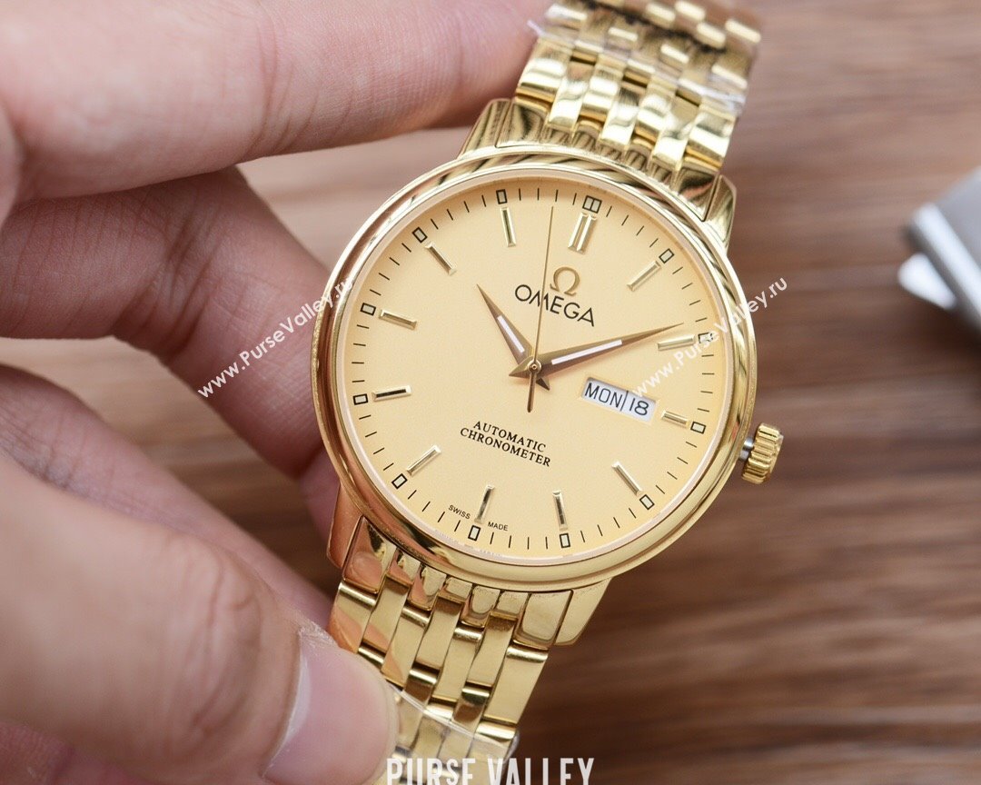 Omega Watch 41mm O72513 Gold 2024 (XZ-24072513)