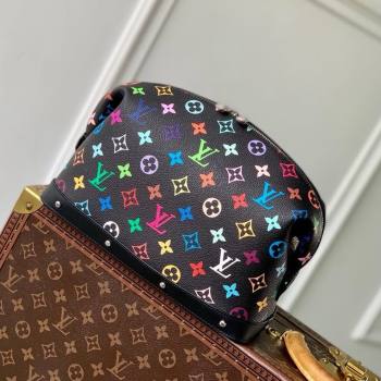 Louis Vuitton LV x TM Cosmetic Pouch GM in Multicolored Canvas M3743 Black 2025 (K-25010210)