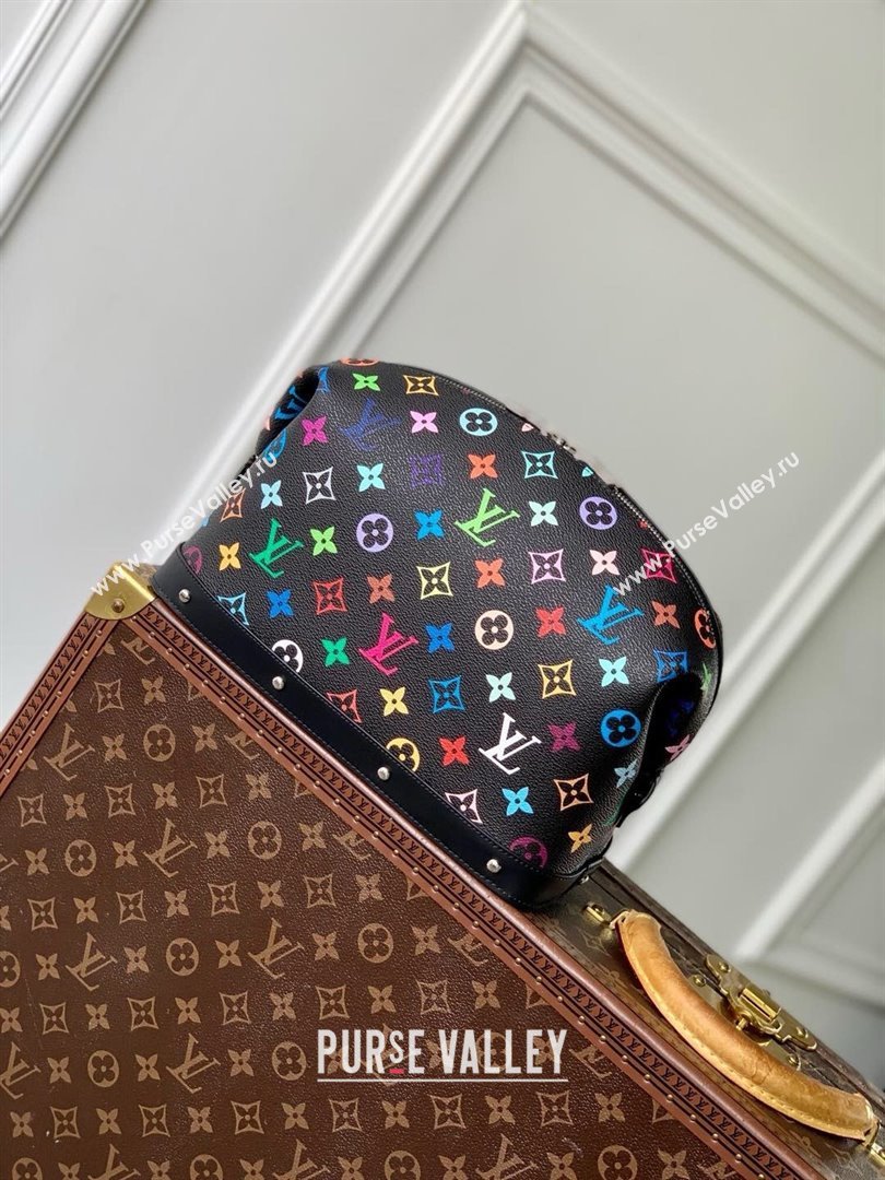 Louis Vuitton LV x TM Cosmetic Pouch GM in Multicolored Canvas M3743 Black 2025 (K-25010210)