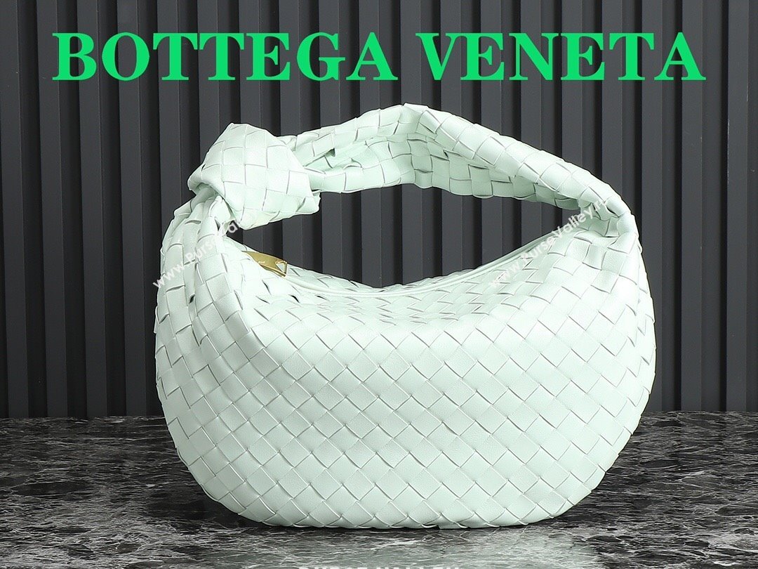 Bottega Veneta Teen Jodie Hobo Bag 690225 Mint Green 2024 (MS-24052301)