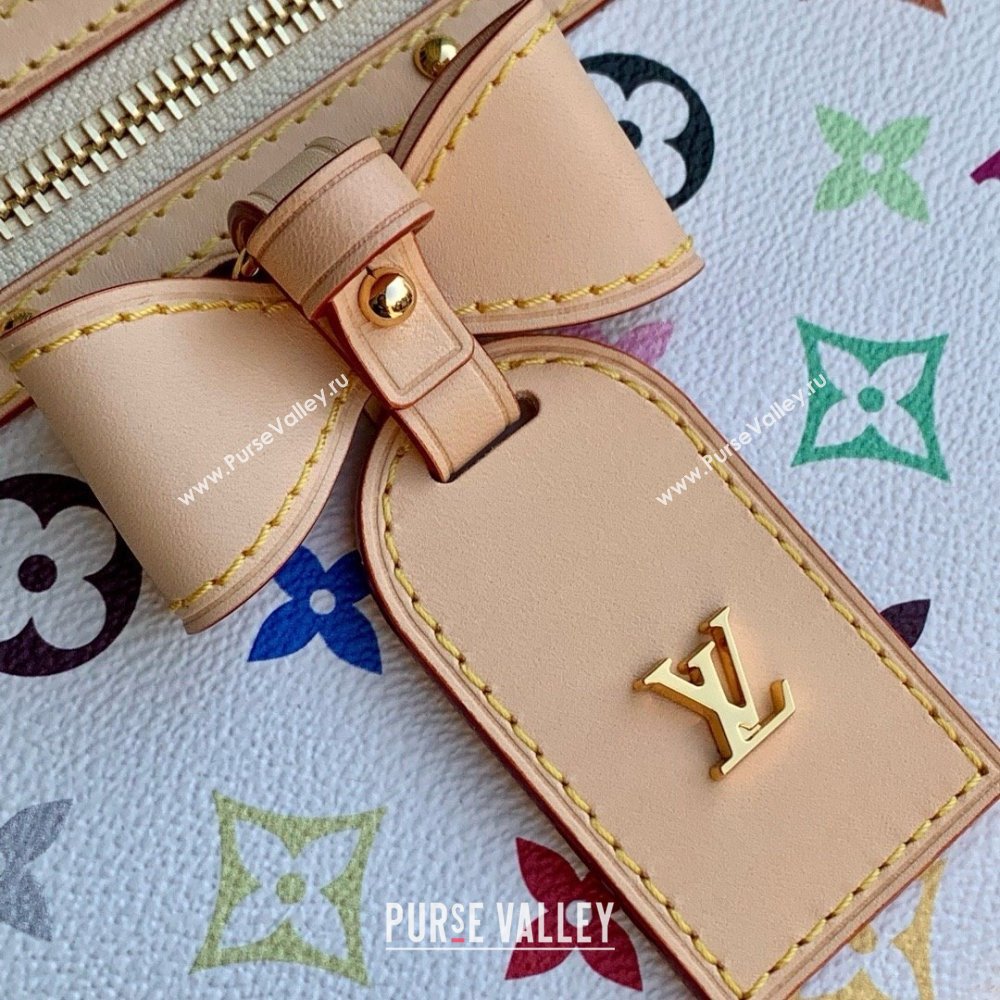 Louis Vuitton LV x TM High Rise Bumbag in Multicolored Monogram Canvas M13660 White 2025 (K-25010211)