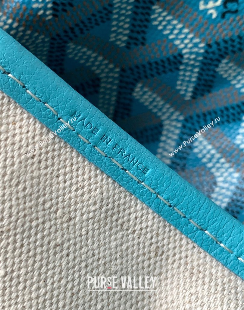 Goyard Saint Louis PM Tote Bag Turquoise Blue 2024 020146M (ZHANG-240920104)