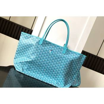 Goyard Saint Louis GM Tote Bag Turquoise Blue 2024 020146L (ZHANG-240920105)