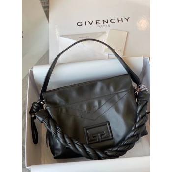 Givenchy ID 93 Large Shoulder Bag in Smooth Leather Black 2020 (YS-20110943)