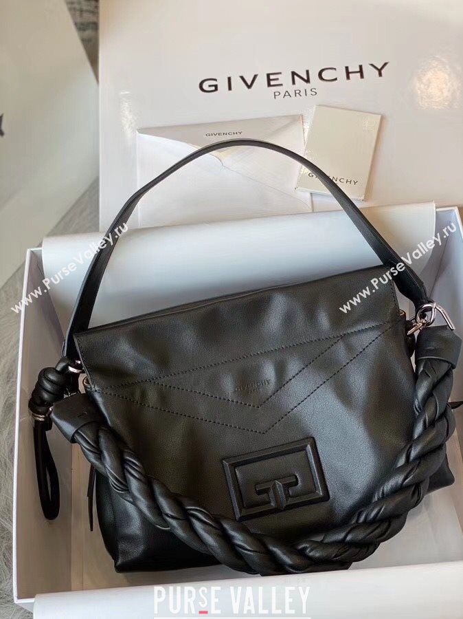 Givenchy ID 93 Large Shoulder Bag in Smooth Leather Black 2020 (YS-20110943)