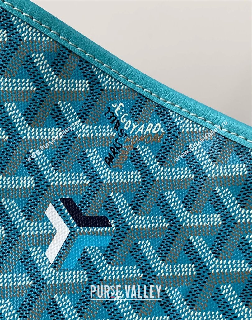 Goyard Saint Louis GM Tote Bag Turquoise Blue 2024 020146L (ZHANG-240920105)