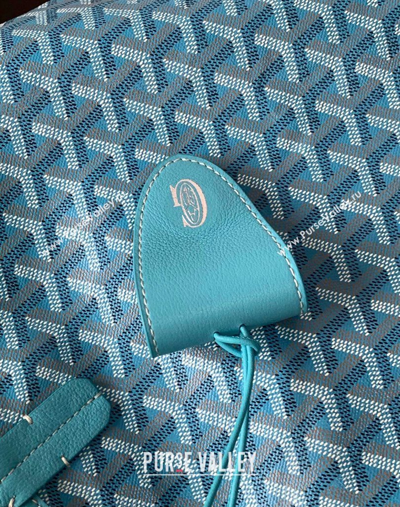 Goyard Saint Louis GM Tote Bag Turquoise Blue 2024 020146L (ZHANG-240920105)