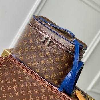 Louis Vuitton Nice BB Vanity Case Bag in Monogram Canvas M12668 Blue 2025 (K-25010303)