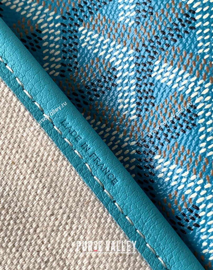 Goyard Saint Louis GM Tote Bag Turquoise Blue 2024 020146L (ZHANG-240920105)