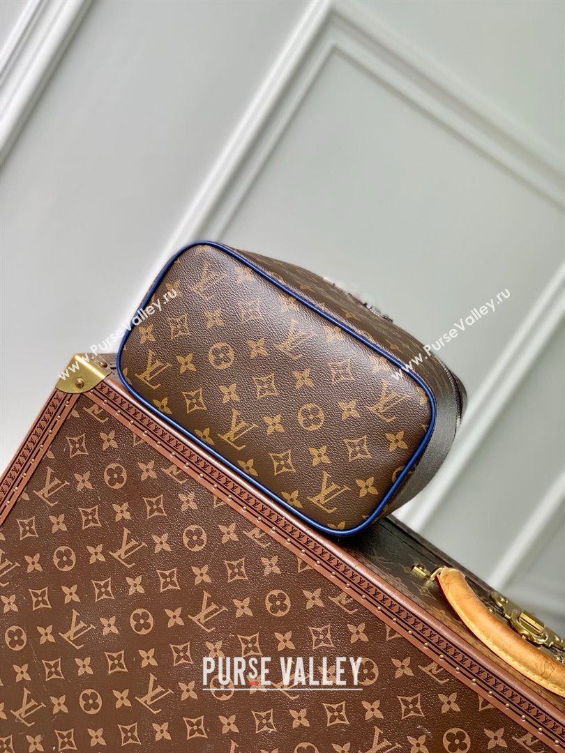 Louis Vuitton Nice BB Vanity Case Bag in Monogram Canvas M12668 Blue 2025 (K-25010303)