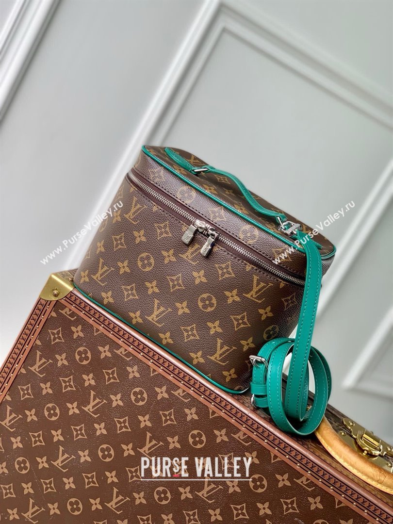 Louis Vuitton Nice BB Vanity Case Bag in Monogram Canvas M12667 Green 2025 (K-25010304)