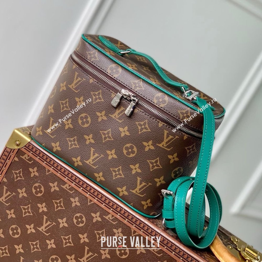 Louis Vuitton Nice BB Vanity Case Bag in Monogram Canvas M12667 Green 2025 (K-25010304)