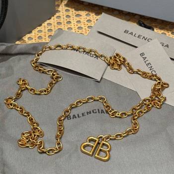 Balenciaga Gold-Tone Chain Belt 2025 0618 (99-250618051)