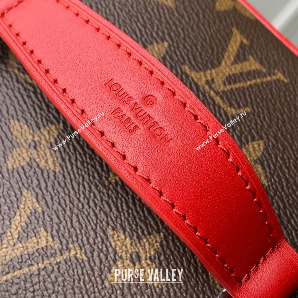 Louis Vuitton Nice BB Vanity Case Bag in Monogram Canvas M12671 Red 2025 (K-25010305)