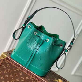 Louis Vuitton Noe BB Bucket Bag in Green Epi Grained Leather M12847 Green 2025 (K-25010306)