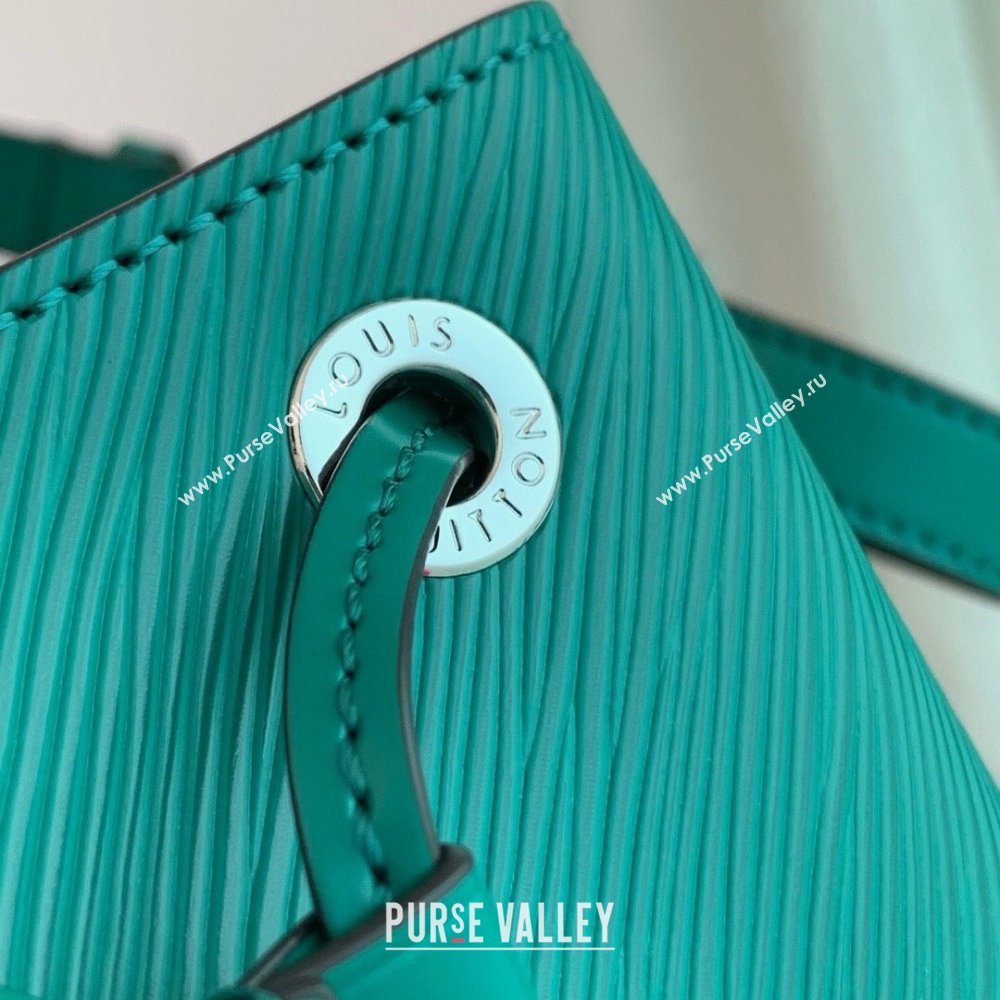 Louis Vuitton Noe BB Bucket Bag in Green Epi Grained Leather M12847 Green 2025 (K-25010306)