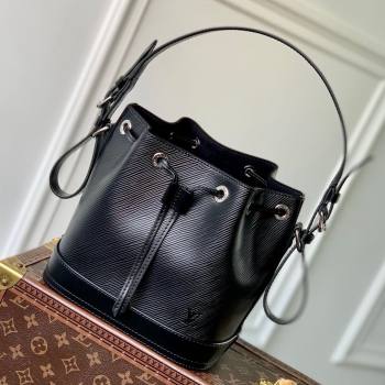 Louis Vuitton Noe BB Bucket Bag in Black Epi Grained Leather M12847 2025 (K-25010307)