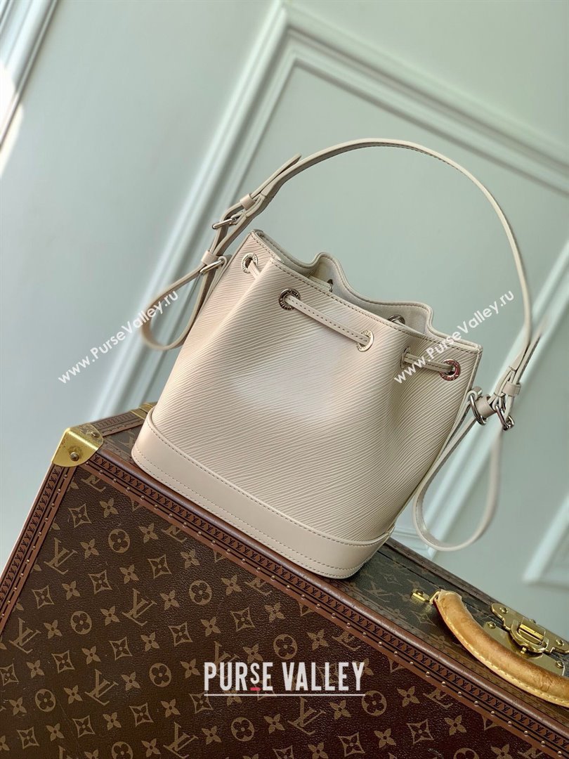 Louis Vuitton Noe BB Bucket Bag in Beige Epi Grained Leather M12847 2025 (K-25010308)