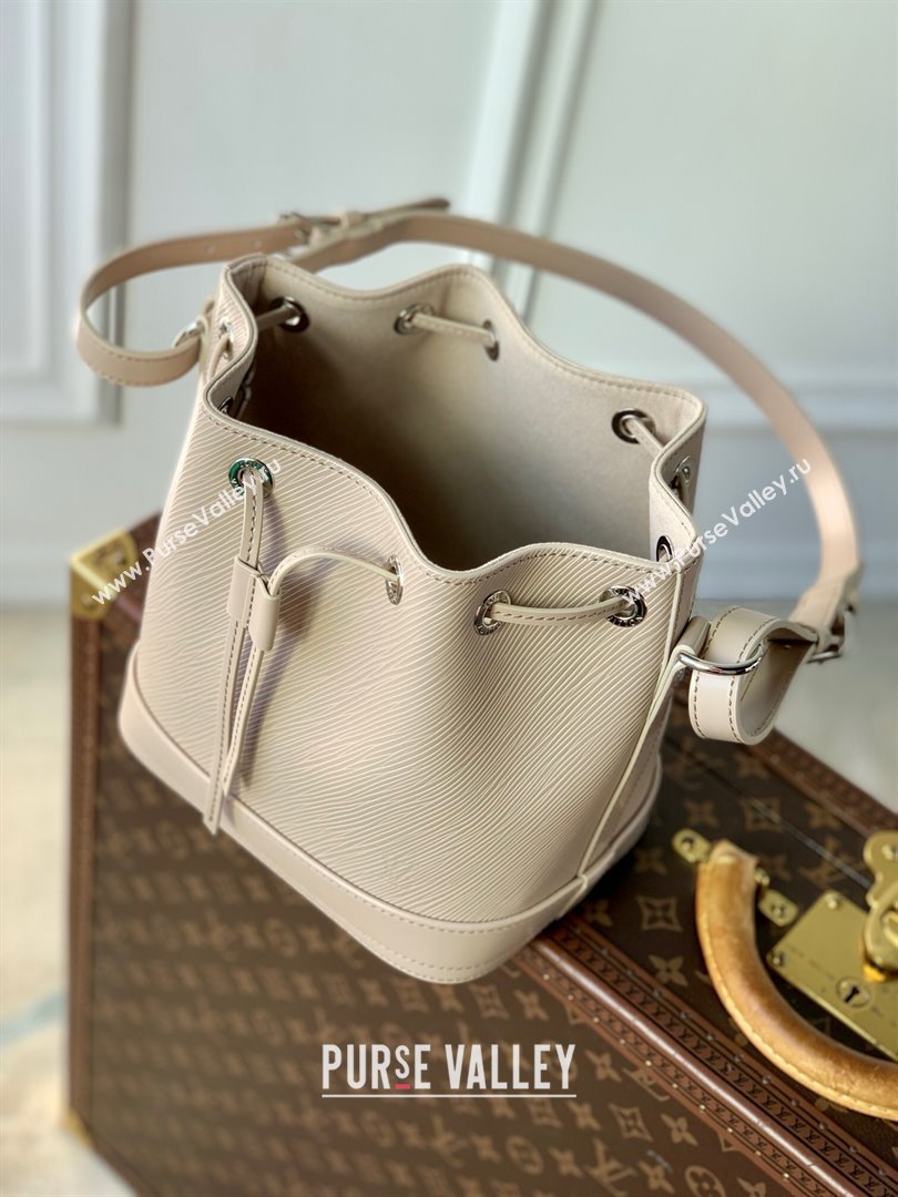 Louis Vuitton Noe BB Bucket Bag in Beige Epi Grained Leather M12847 2025 (K-25010308)