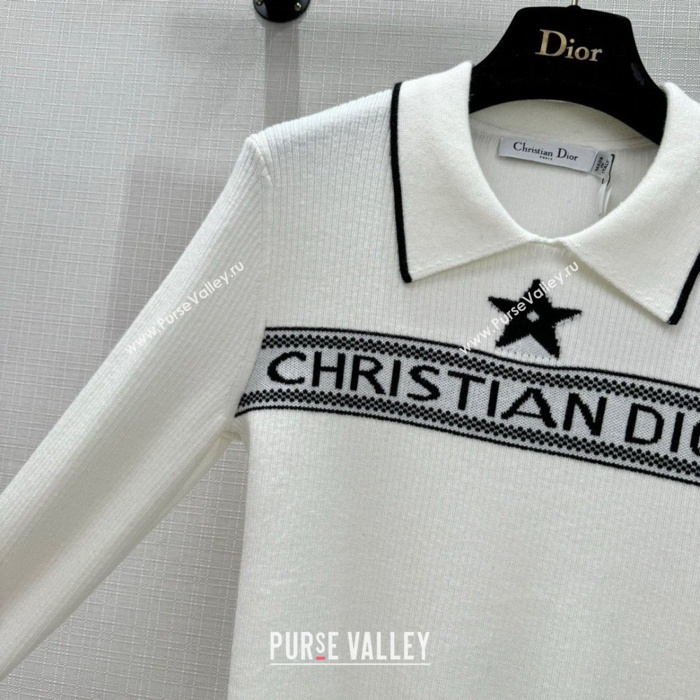 Dior Wool Sweater D122204 White 2023 (Q-23122204)