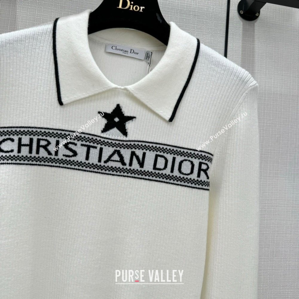 Dior Wool Sweater D122204 White 2023 (Q-23122204)